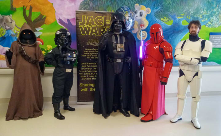 Star Wars Characters at Ronald McDonald Family Room in St. Catharines